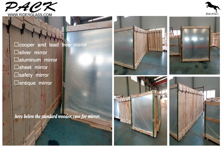 High Quality 2mm 3mm 4mm 5mm 6mm Rider Clear Tinted Aluminium Silver Mirrror Factory Warehouse Glass Prices